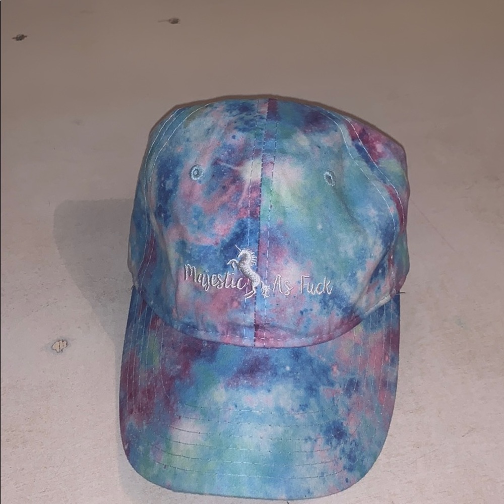 Tie dye hat